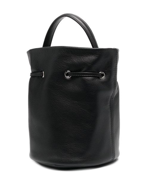 Balenciaga Black Everyday Xs Drawstring Bucket Bag
