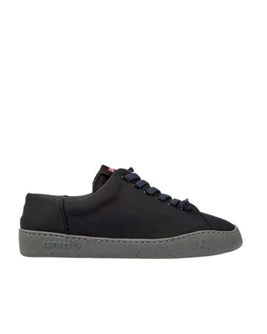 Camper Black Peu Lace-Up Sneakers for men