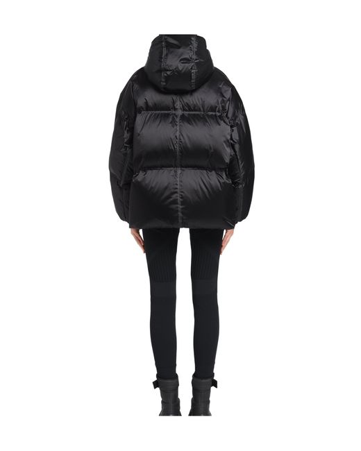 Prada Black Oversized Technical Re-Nylon Down Jacket