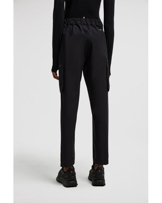 Moncler Black Grenoble Cargo Trousers