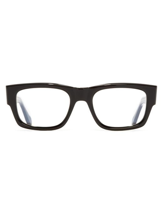 Cutler & Gross Multicolor Rectangular Flat Mirror for men