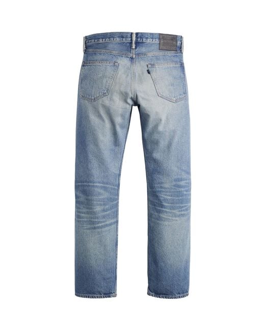 Levi's Blue Saddle Rock Mij Logo-Patch Jeans for men