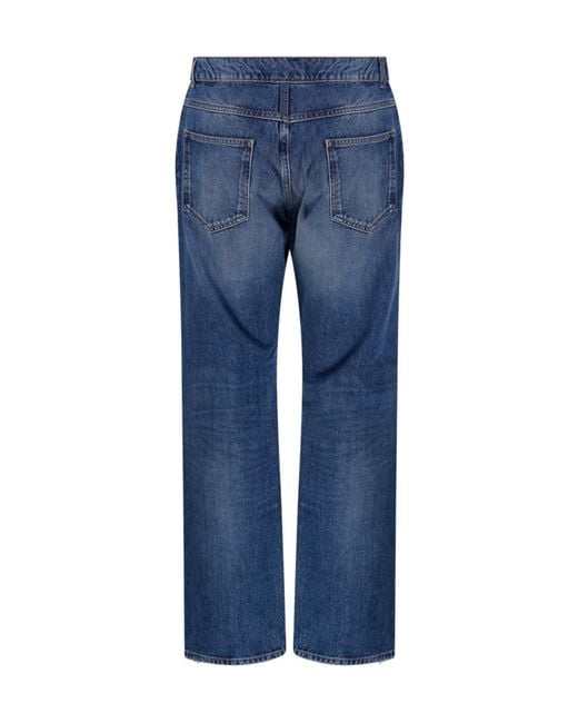 AMISH Blue James Straight-Leg Jeans for men