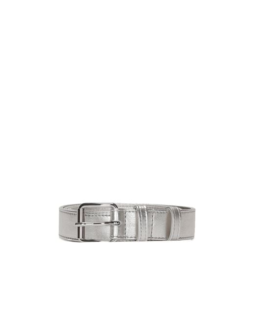 Comme des Garçons White Comme Des Garçons Wallet Buckle Fastened Belt for men