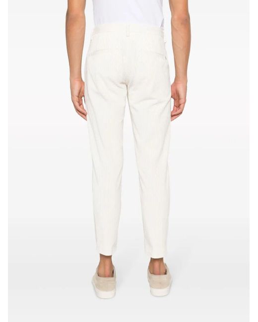 Dondup White Pablo Pants for men