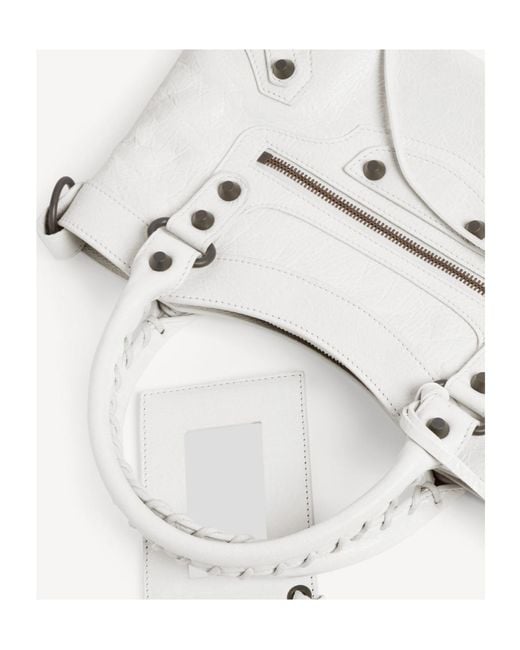 Balenciaga White Le City First Bag