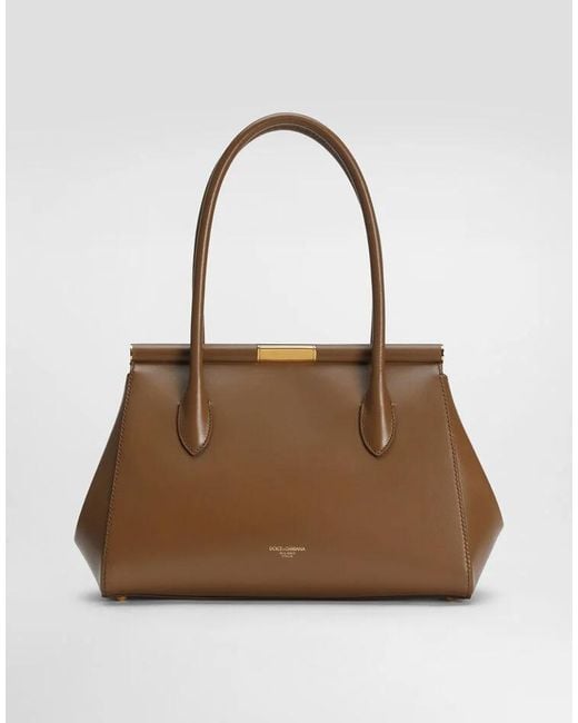 Dolce & Gabbana Brown Marlene Everyday Tote Bag