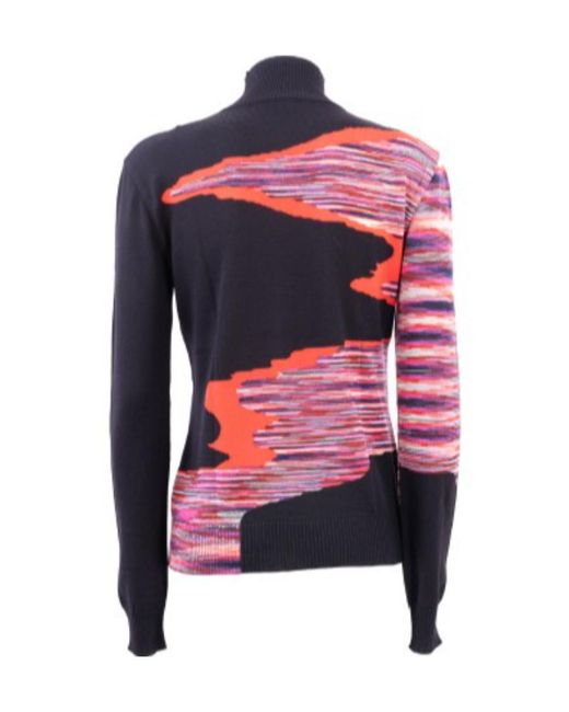Missoni Red Intarsia-Knit Wool Jumper