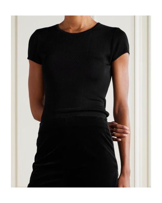 Posse Black Crew Neck T-Shirt