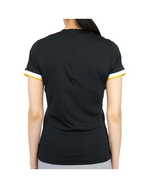J.Lindeberg Black Short-Sleeved T-Shirt