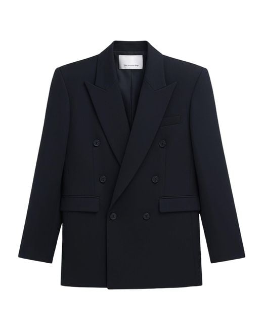 Frankie Shop Blue Monterey Structured Blazer