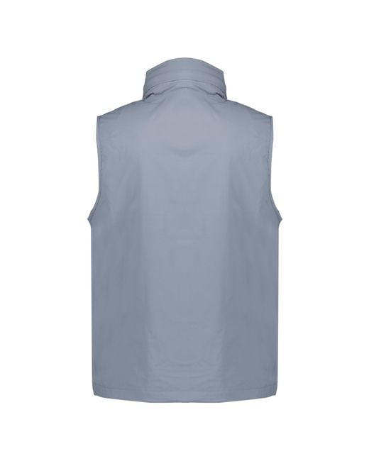 K-Way Blue Valen Sleeveless Jacket for men