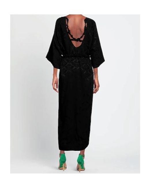 Ganni Black Long Dresses