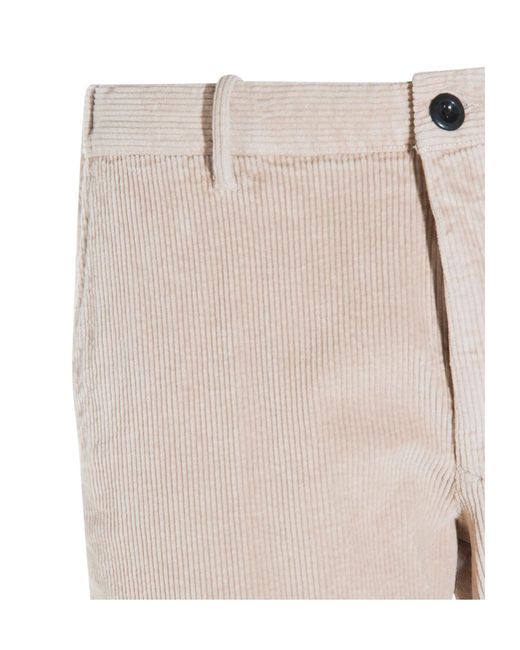Incotex Natural Straight-Leg Corduroy Trousers for men