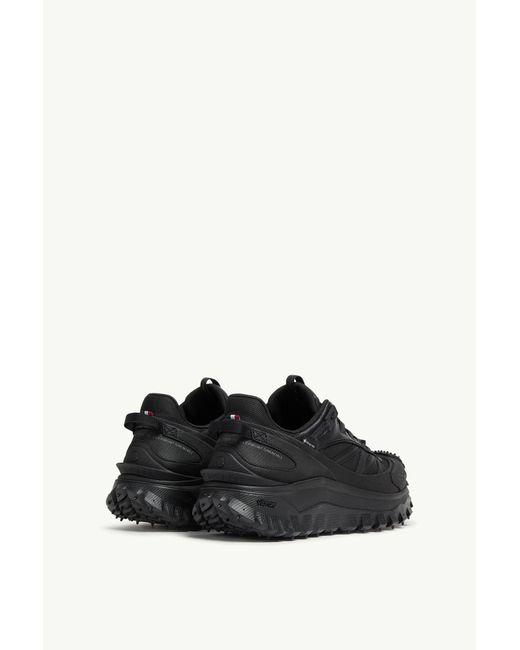 Moncler Black Trailgrip Gtx Lace-Up Sneakers