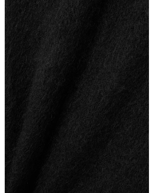 Jil Sander Black Split Detail Dress