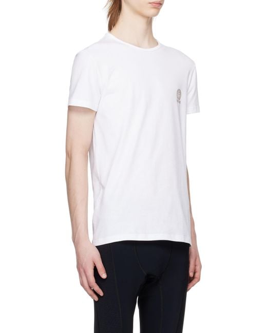 Versace Black 2-Pack Crewneck T-Shirts for men