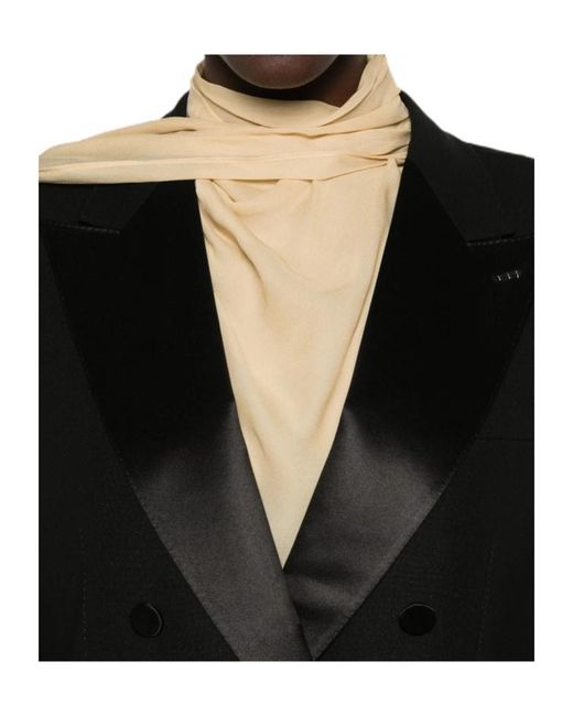 Tom Ford Black Collared Jacket