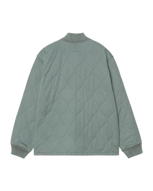 Carhartt Green Kylan Quilted Zip-Up Jacket for men