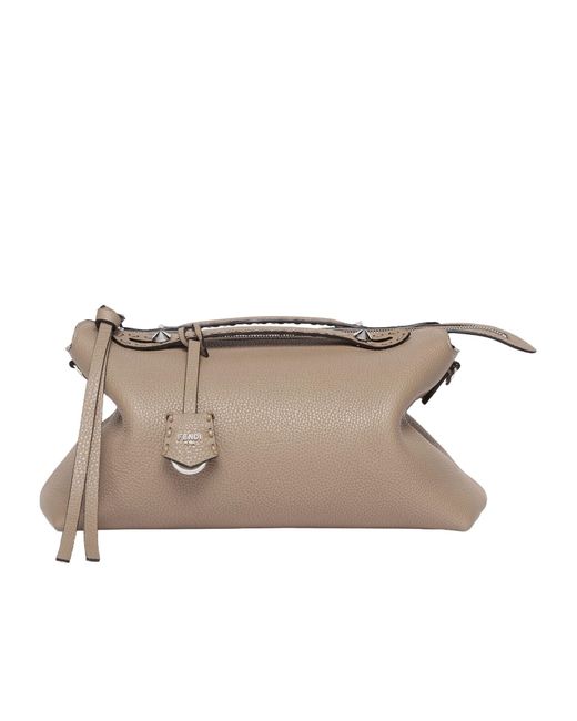 Fendi Natural By The Way Selleria Large Shoulder Bag