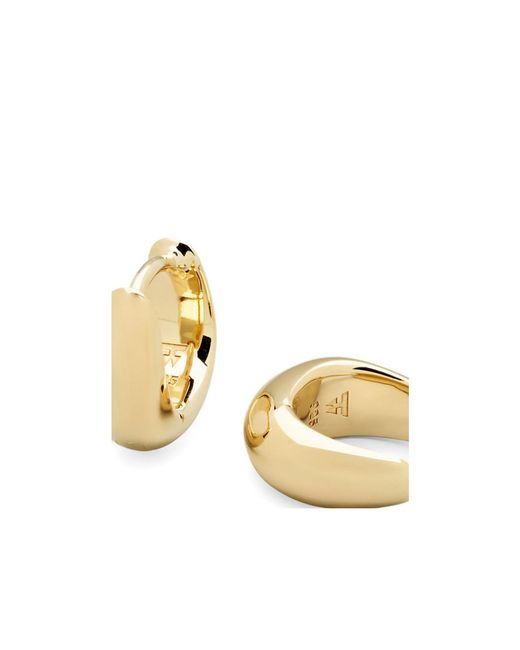 Tom Wood Metallic Hoop Earrings