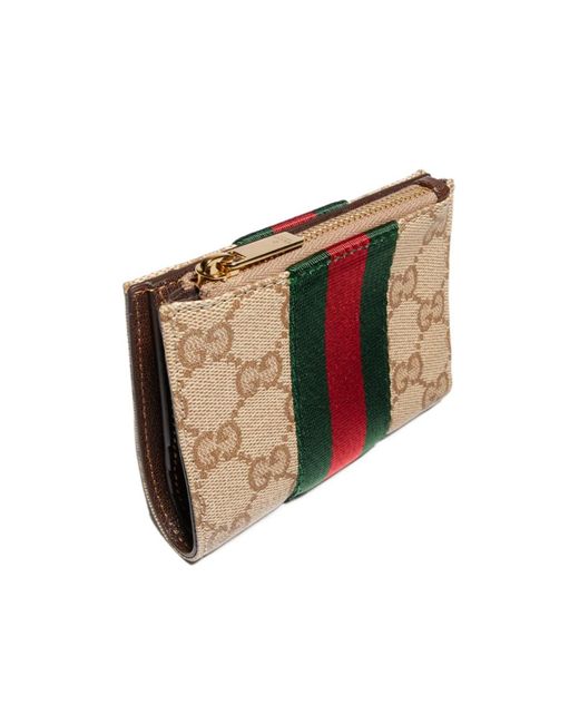 Gucci Multicolor Small Wallet With Web
