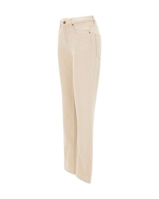 Aspesi Natural Five-Pocket Jeans