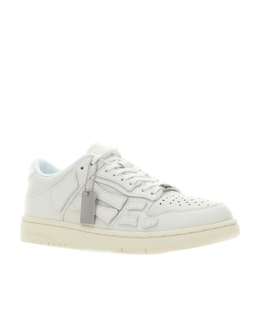 Amiri White Skel Top Low Low-Top Sneakers for men