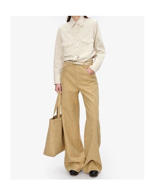 A.P.C. White Western Shirt