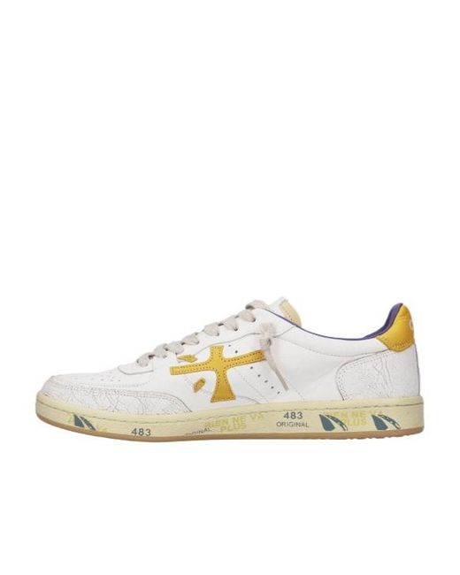 Premiata White Bskt Clay 8161 for men