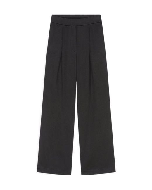 Dries Van Noten Black Straight Sweatpants
