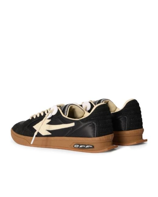 Off-White c/o Virgil Abloh Black End Of Play Low-Top Sneakers