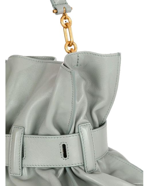Balmain Metallic Medium Anthem Bag