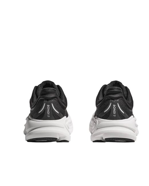 Hoka One One Black Bondi 9 Sneakers
