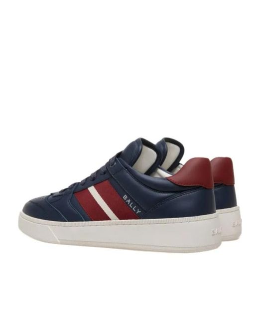 Bally Blue Lacing Skate Shoes for men