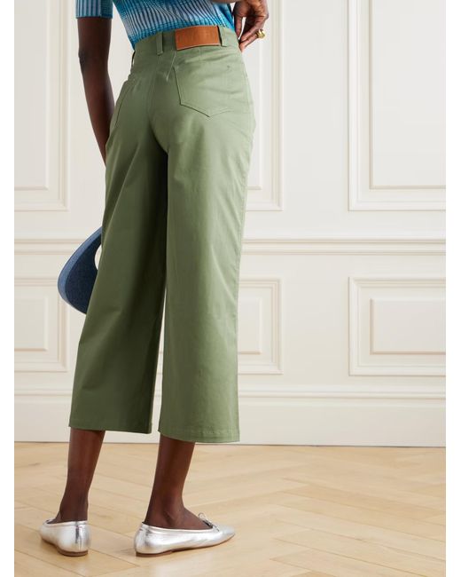 Staud Green Luca Pants