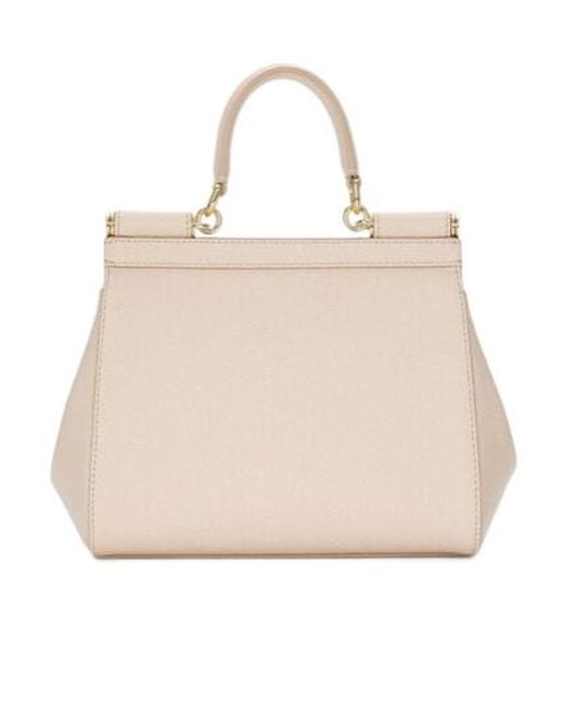 Dolce & Gabbana Pink Medium Sicily Handbag