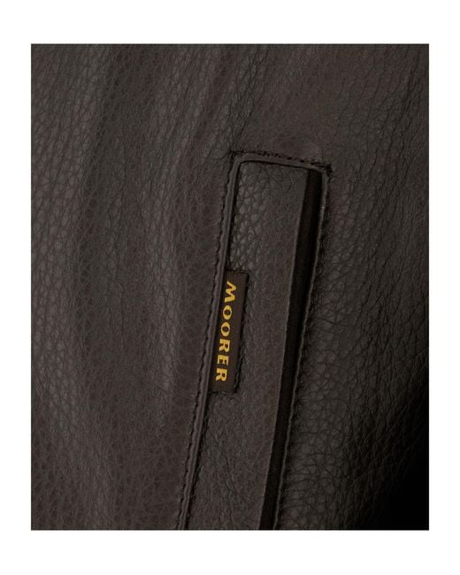 Moorer Gray Cleros Jacket for men