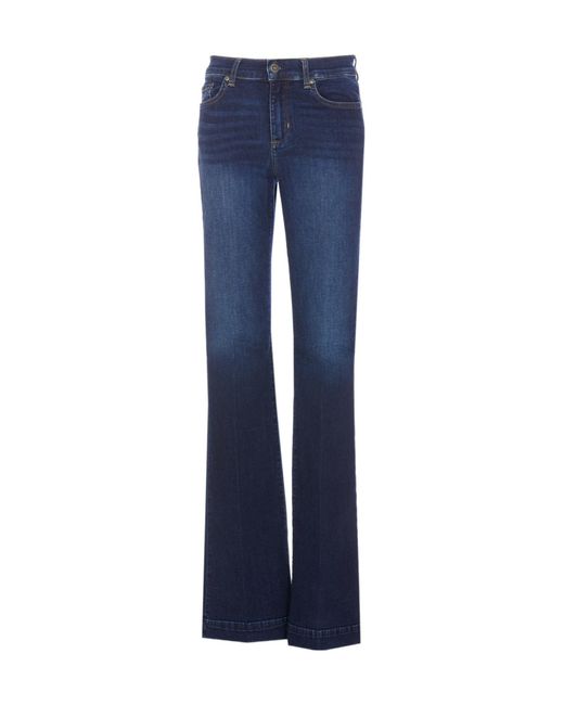 Liu Jo Blue High-Rise Washed Jeans