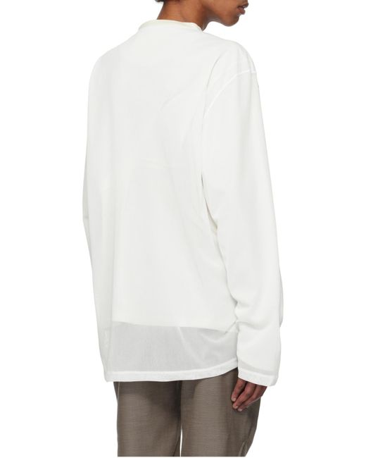 Kiko Kostadinov White Cotton T-Shirt for men