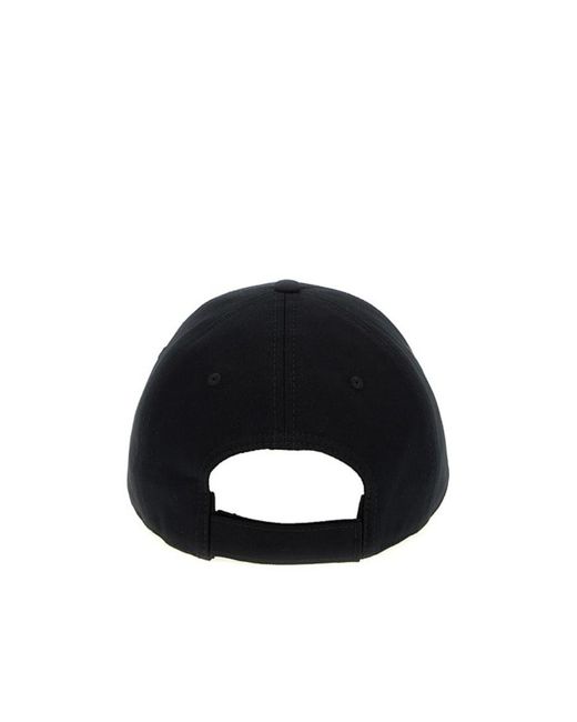 Marni Black Logo Embroidered Curved-Peak Baseball Cap for men