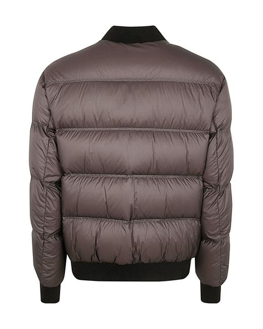 Moncler Brown Vioz Quilted Logo Jacket for men