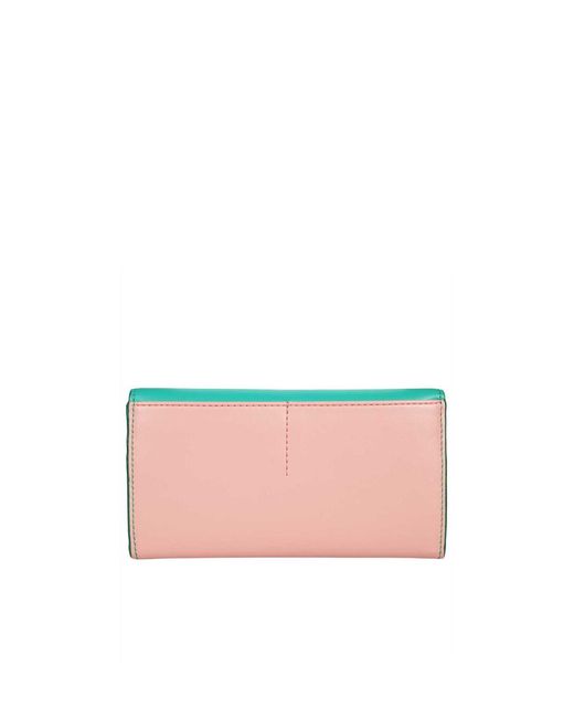 Stella McCartney Blue Logo Wallet