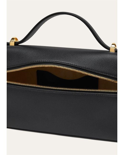 Loro Piana Black Extra Bag L23 Shoulder Bag