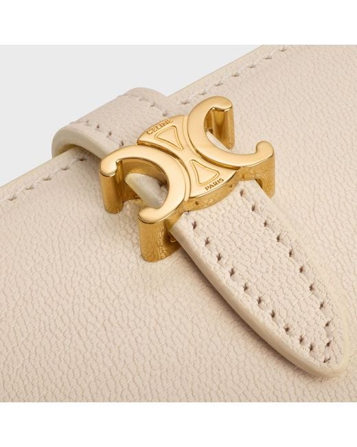 Céline Natural Solid Color Wallet