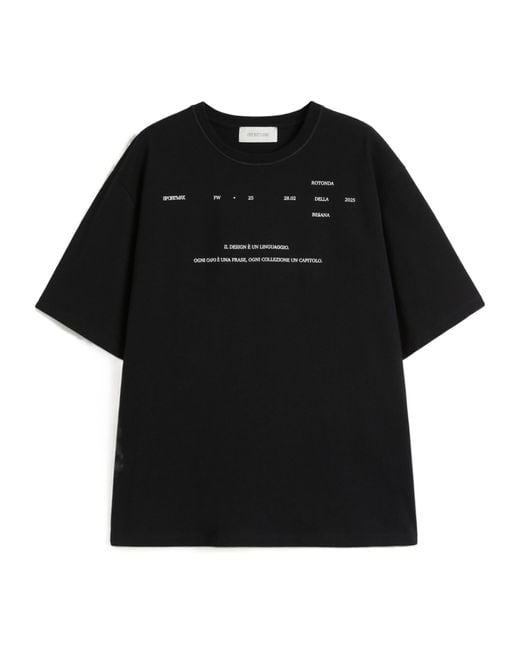 Sportmax Black Biella Crewneck T-Shirt