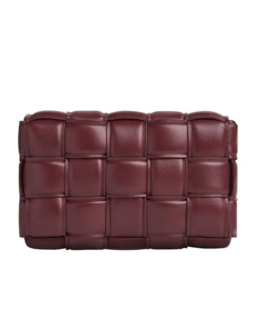 Bottega Veneta Purple Padded Cassette Crossbody Bag