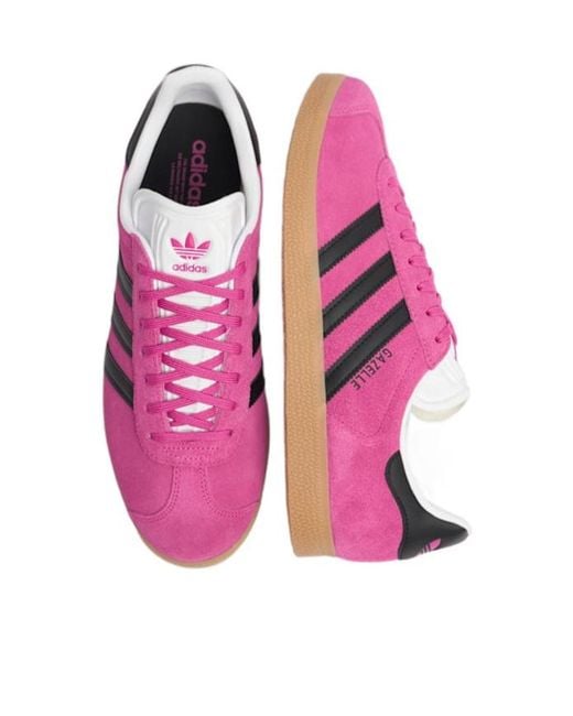 Adidas Originals Purple Laceup Thicksoled Flat Shoes for men