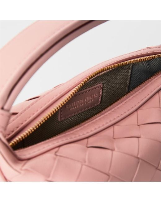 Bottega Veneta Pink Woven Handbag