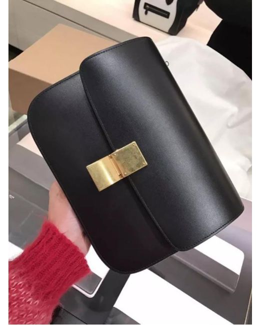 Céline Black Medium Classic Bag